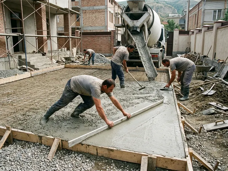 ბეტონის სამუშაოები